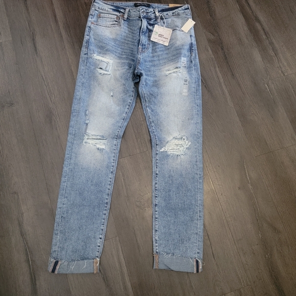 NEW...Aeropostale mens skinny taper jean R REAL ORIGINAL DEMIN stretch 32W/34L - Picture 2 of 11